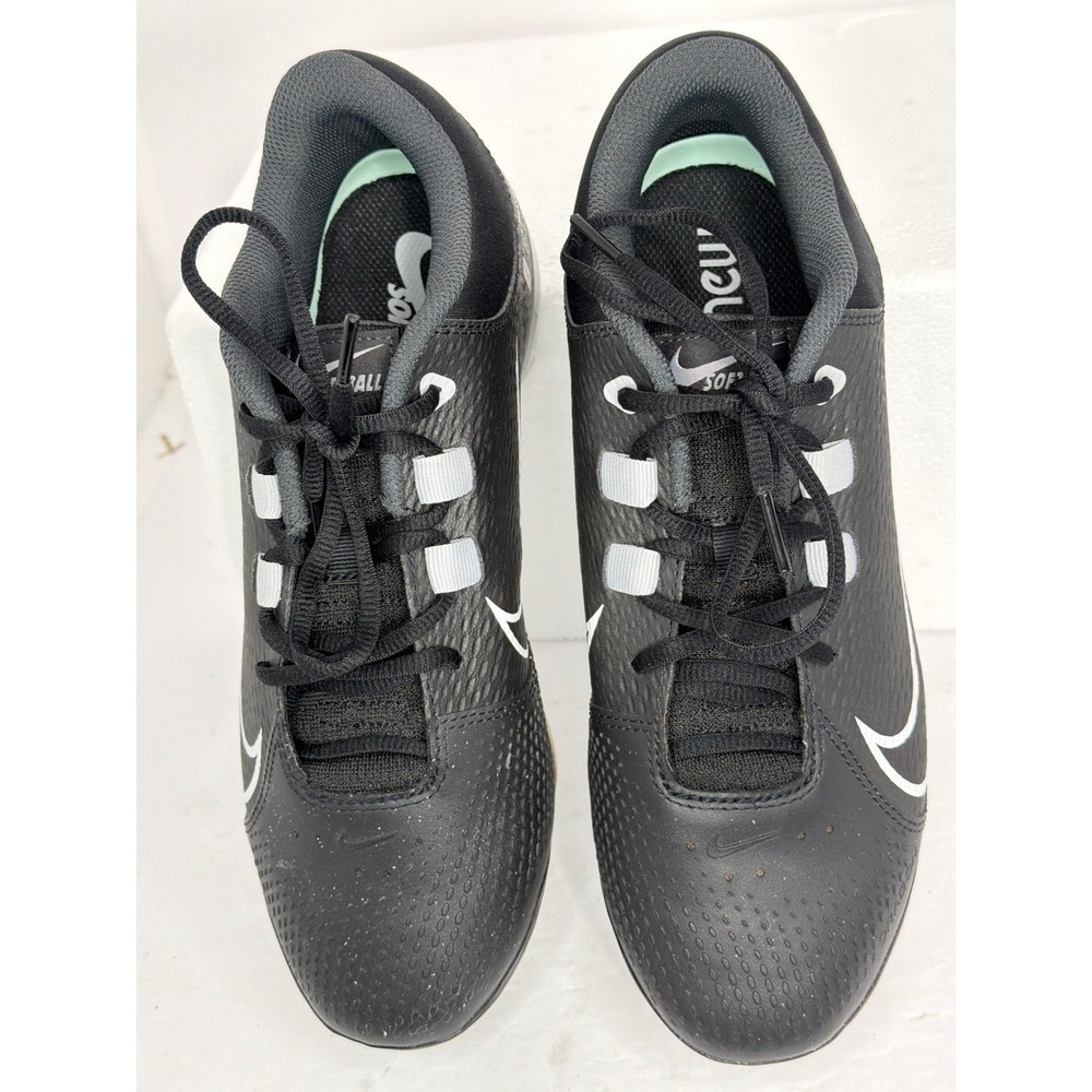 NWOT Nike Hyperdiamond 4 Pro Softball Cleats Black White CZ5920-010 Womens 8 - Picture 6 of 9